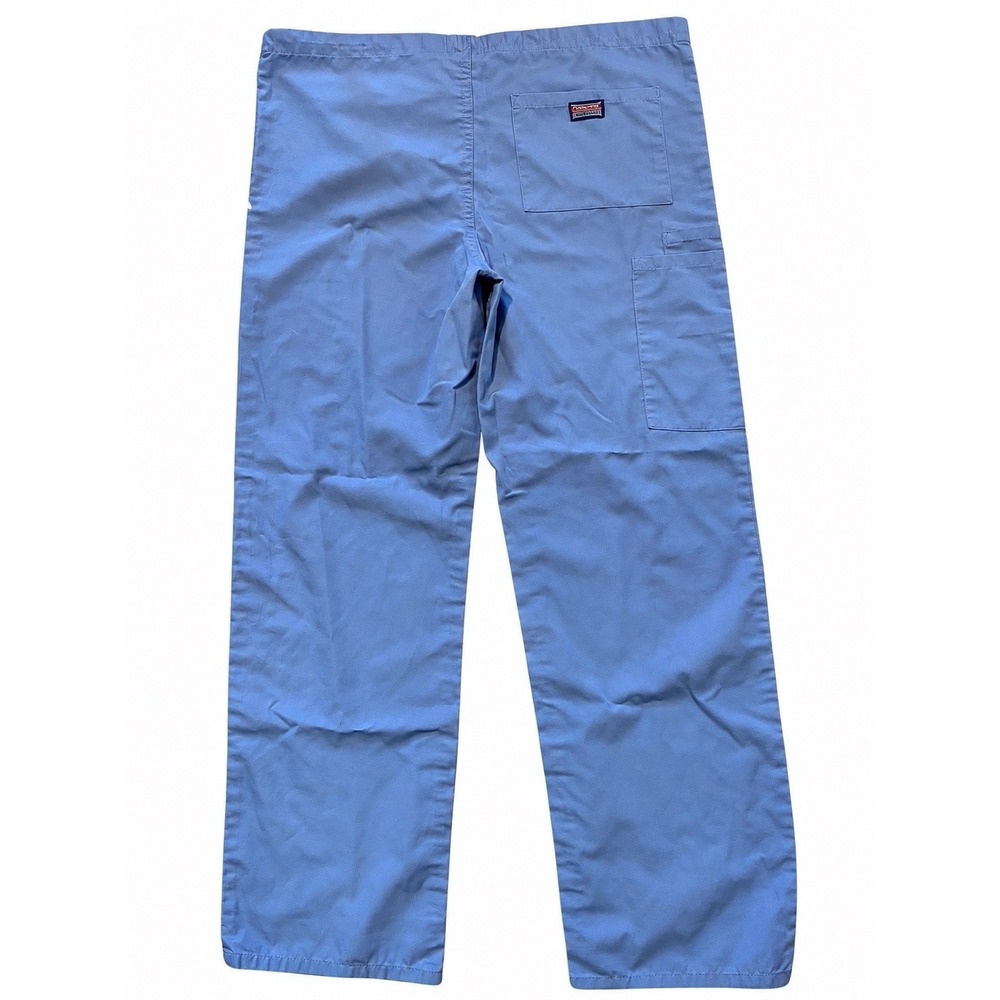 Cherokee Workwear Scrub Pants Women's XS Blue Drawstring Medical Uniform Pants - Picture 6 of 11